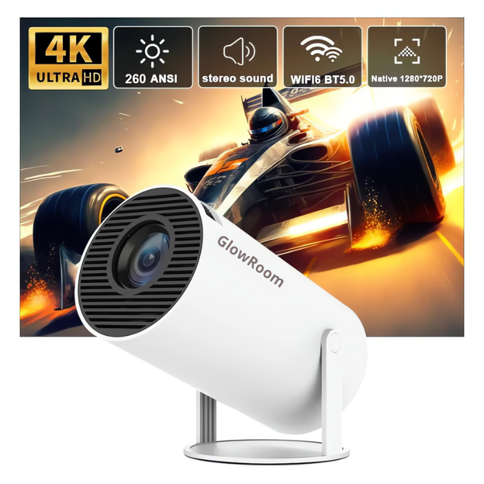 Projecteur portable | GlowRoom 4K 1080p